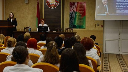 Встреча в рамках Единого дня информирования прошла в Брестской городской детской поликлинике № 1